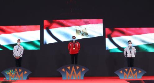 الأولى لمصر.. نانسي طمان تتوج بذهبية كأس العالم للجمباز